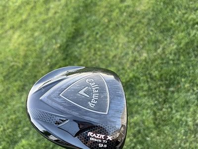 Callaway RAZR X Black Ti Driver –9.5° stiff shaft