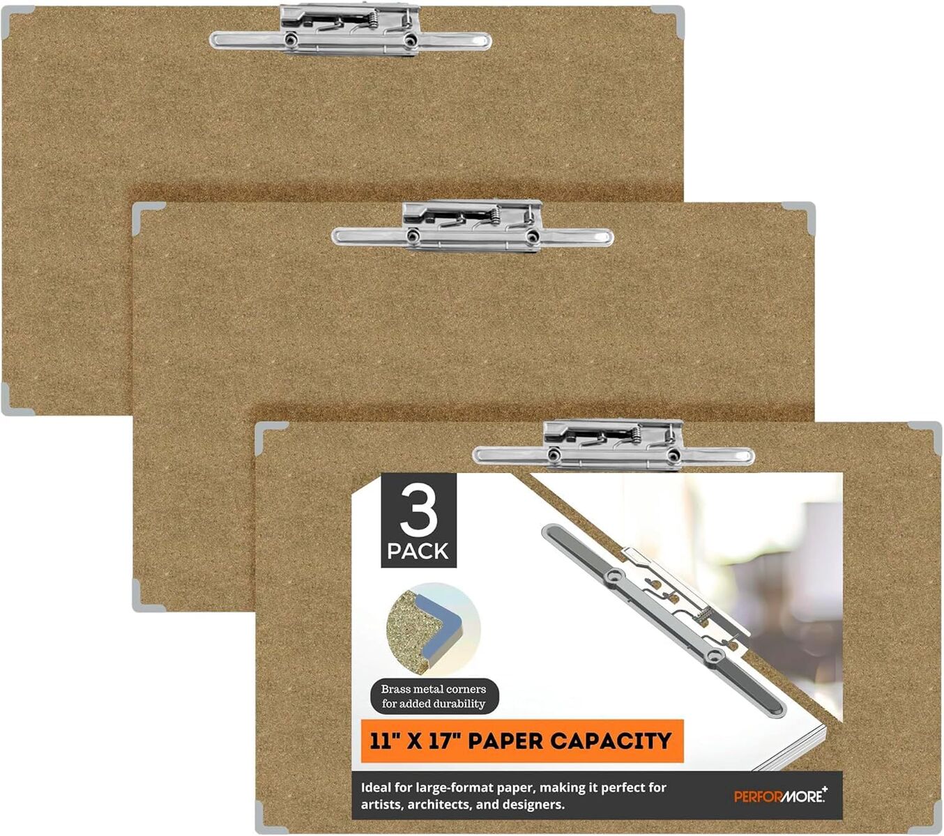 11" x 19" Oversize Ledger Writing Clipboard