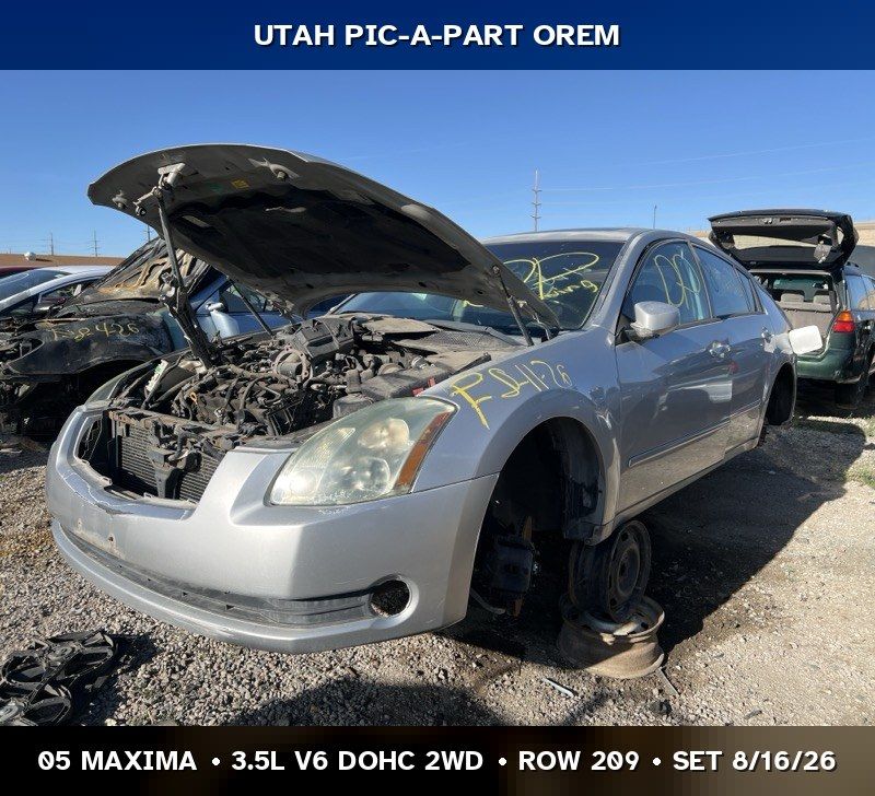 Just In! 2005 Nissan Maxima Parts - UTPAP Orem