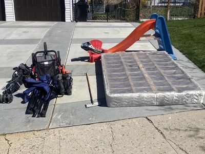 Box Spring, Chairs, Strollers, Etc.