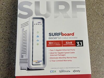 Arris SurfBoard SB8200 Gigabit Cable Modem