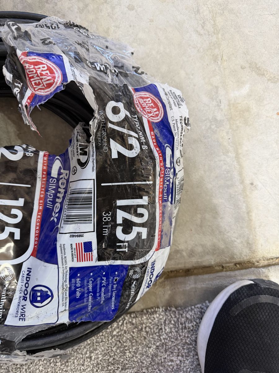 6/2 Copper Wire Great For Tesla Charger