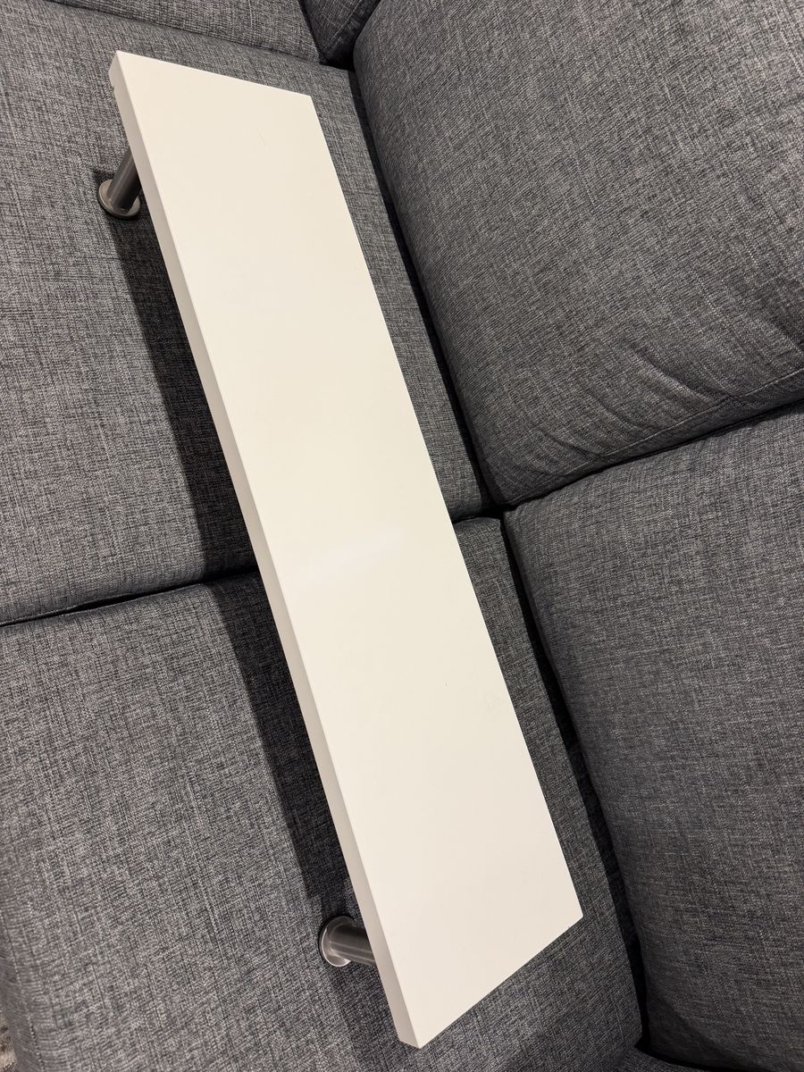 Desk Laptop Computer Riser Stand - White - Metal Legs