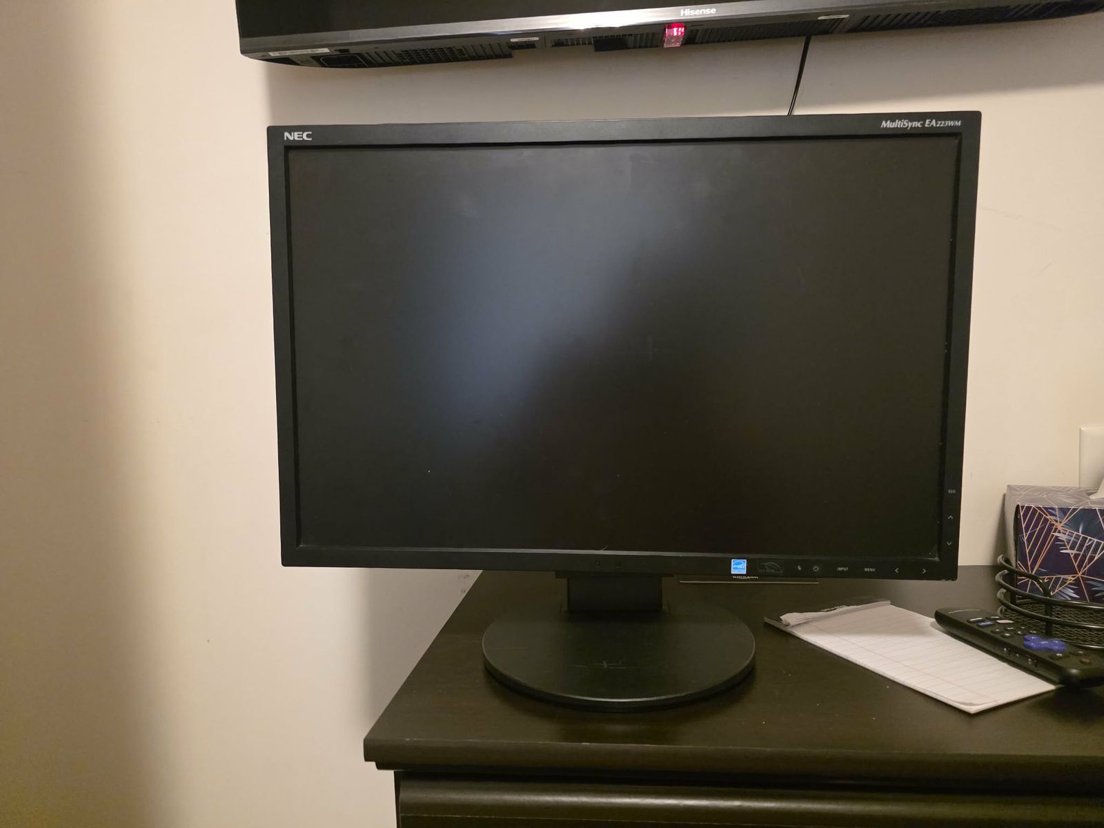 NEC Multisync EA223WM monitor