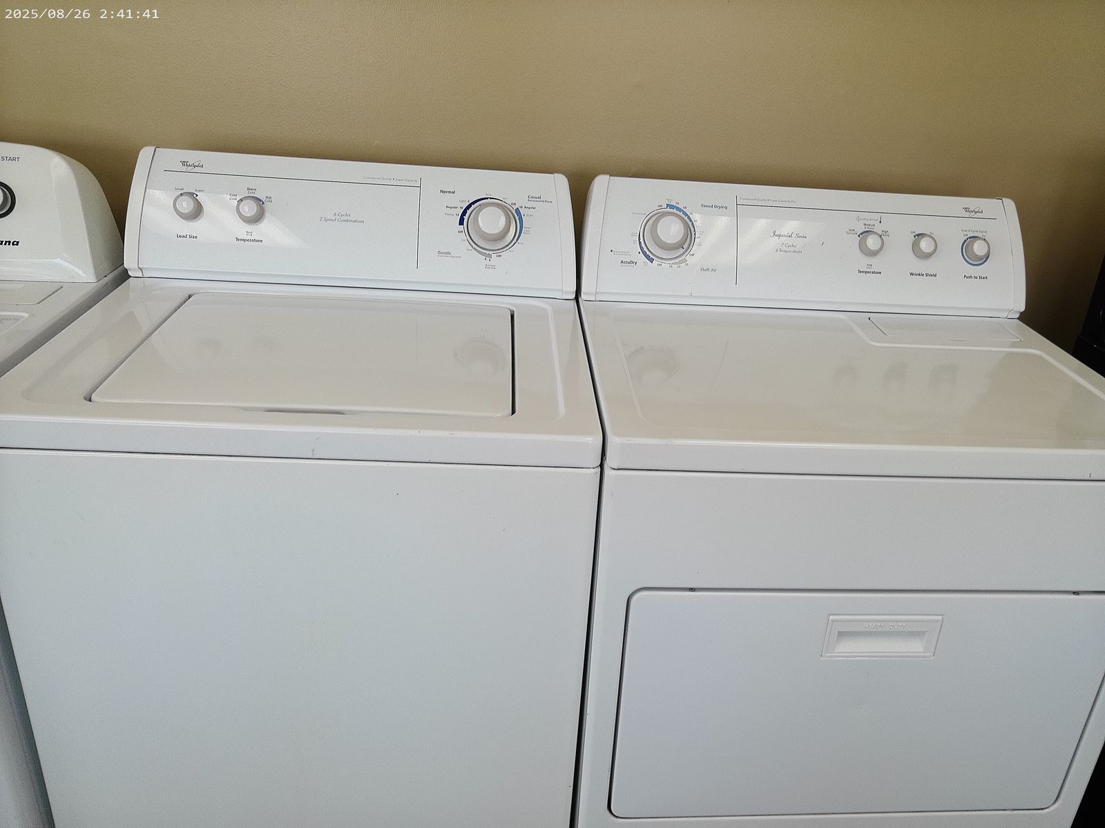 Extra Large Capacity Washer and Electric Dryer~90 Day Guarantee~Can Deliver