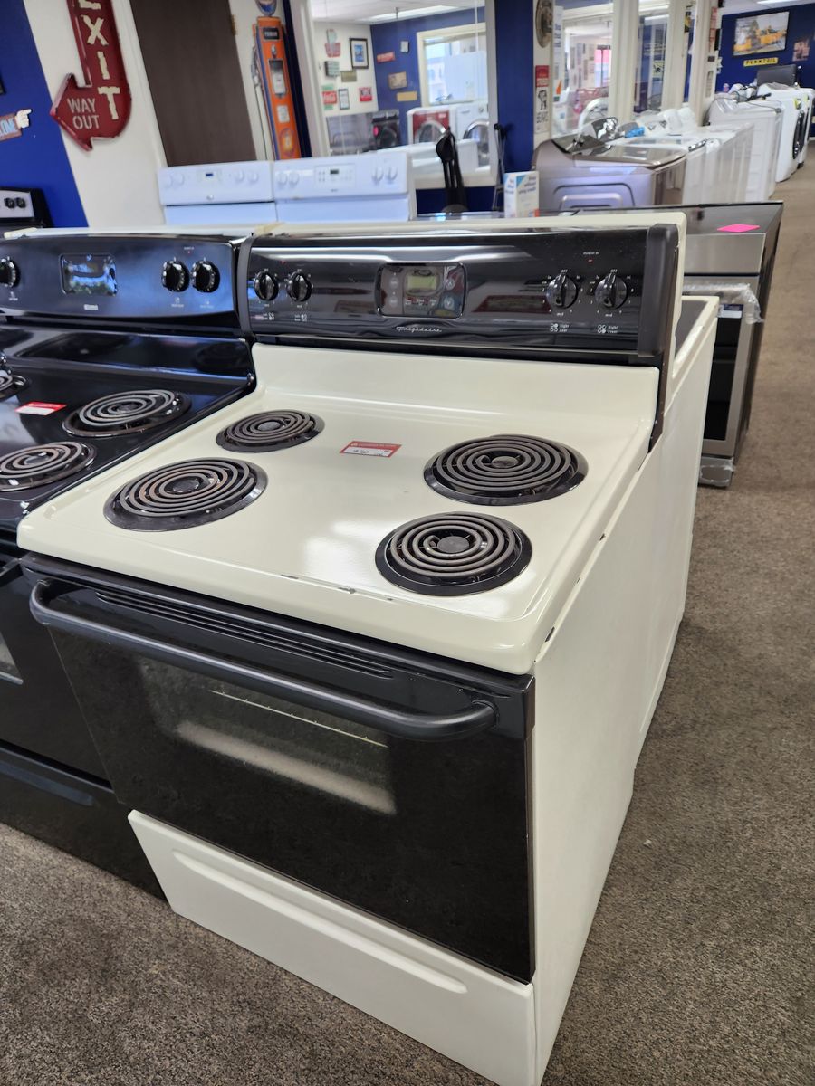 LOW PRICE GUARANTEED! FRIGIDAIRE COIL TOP RANGE