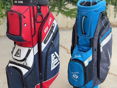 ASKECHO golf cart bag or Nike BYU golf bag