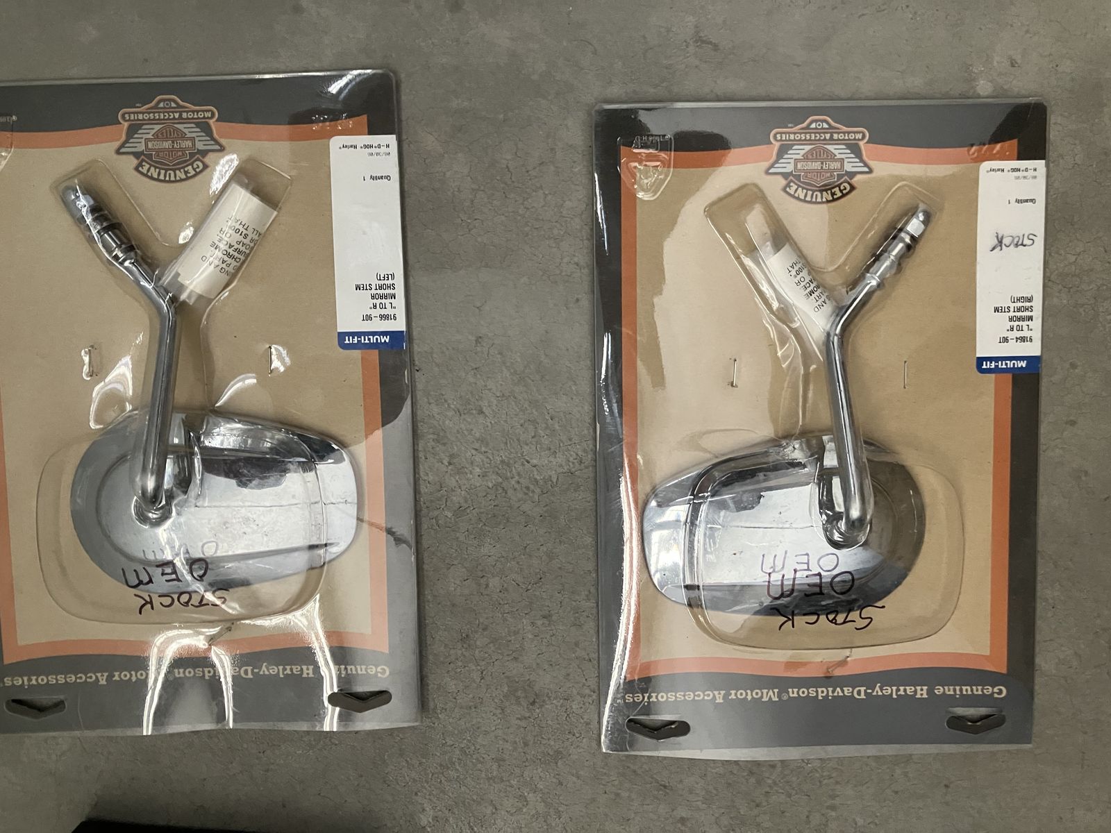 Stock Harley Mirrors
