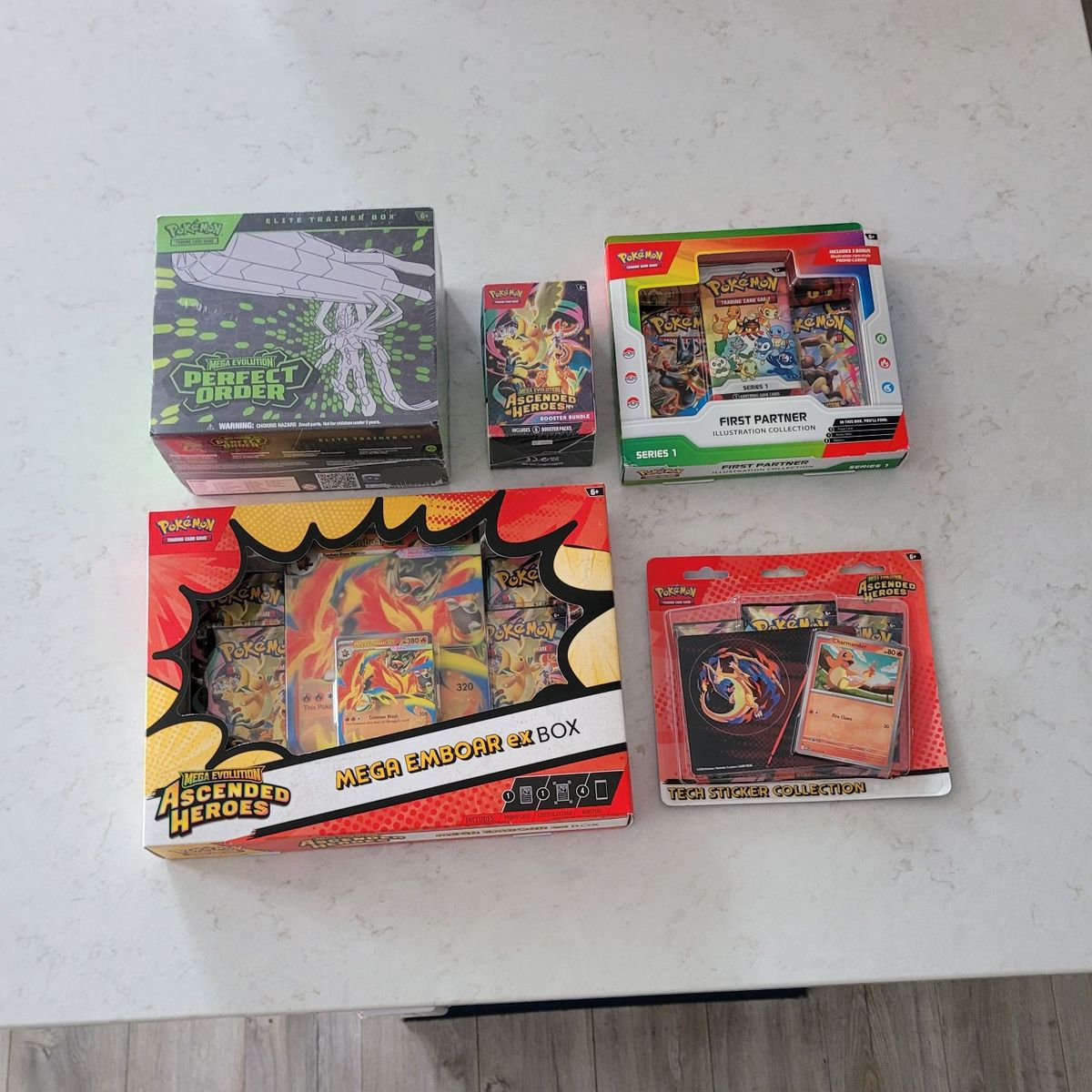 NEW-Pokemon Bundle (ETB, Booster, Collection, etc)