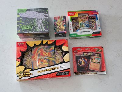 NEW-Pokemon Bundle (ETB, Booster, Collection, etc)