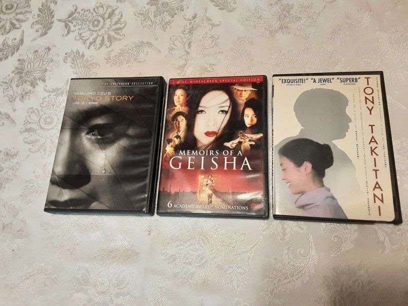 Japanese DVDs 5 Disks