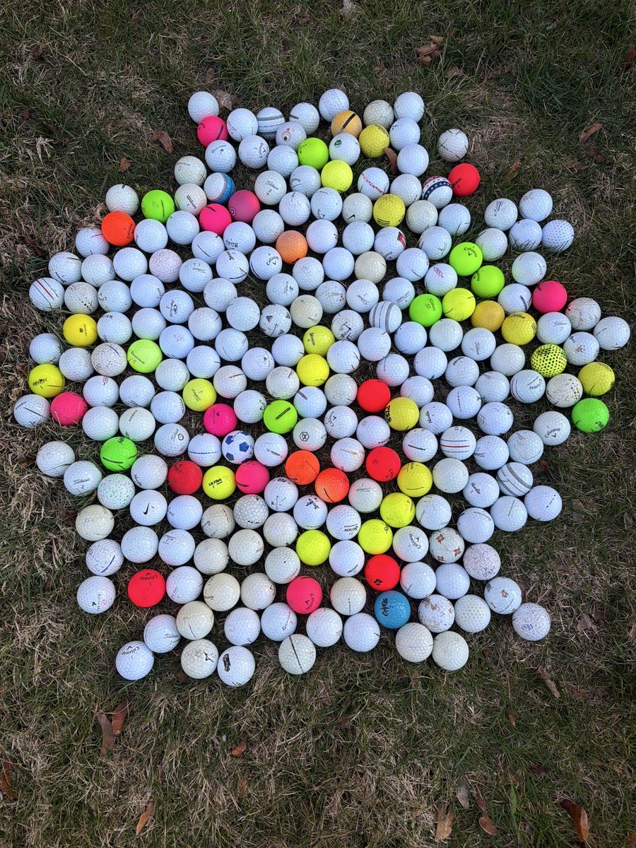 235 Assorted Golf Balls - Great Condition - Used