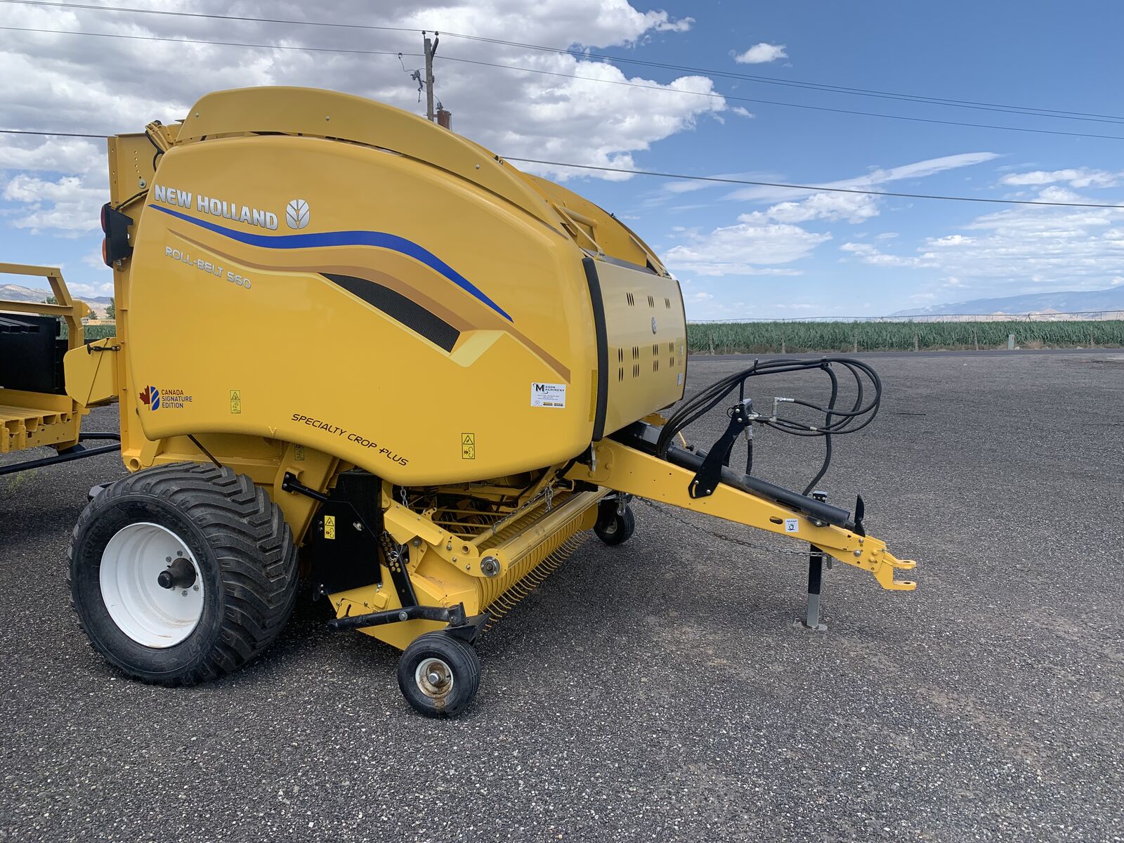 2024 New Holland RB560 5x6 Round Baler