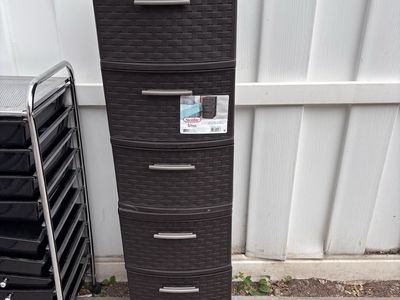 2 Sets Of Storage Drawers