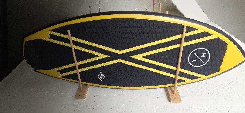 Hyperlite SHIM  Wakesurf Board, Yellow/Black, Great Condition, Lightweight & Maneuverable