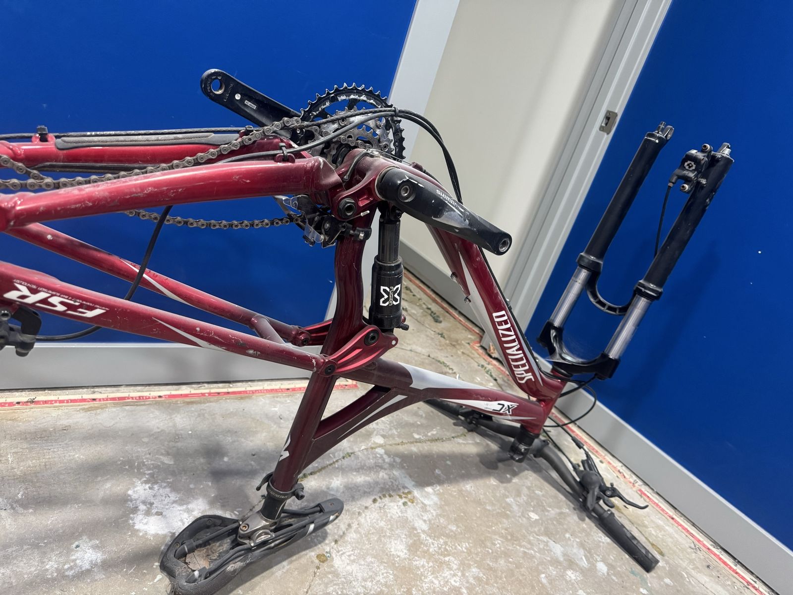Specialized FSR XC Full Suspension Mountain Bike Frame and Fork