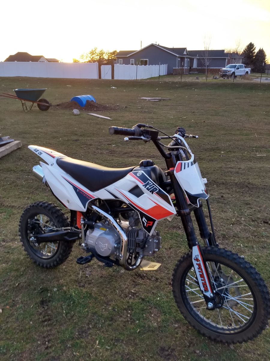 Pitster pro 125 dirt bike