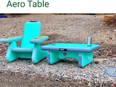 Bote Inflatable Adirondack Chair & Table