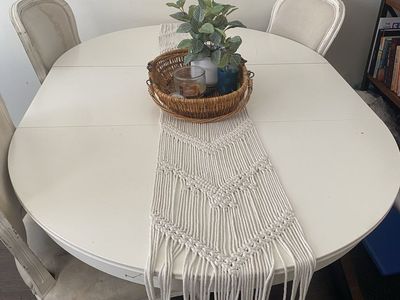 Dining Table with - Extendable Leaf