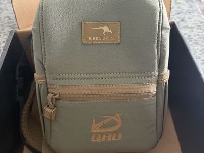 Marsupial Gear QAD Enclosed Binocular Harness - Olive Green