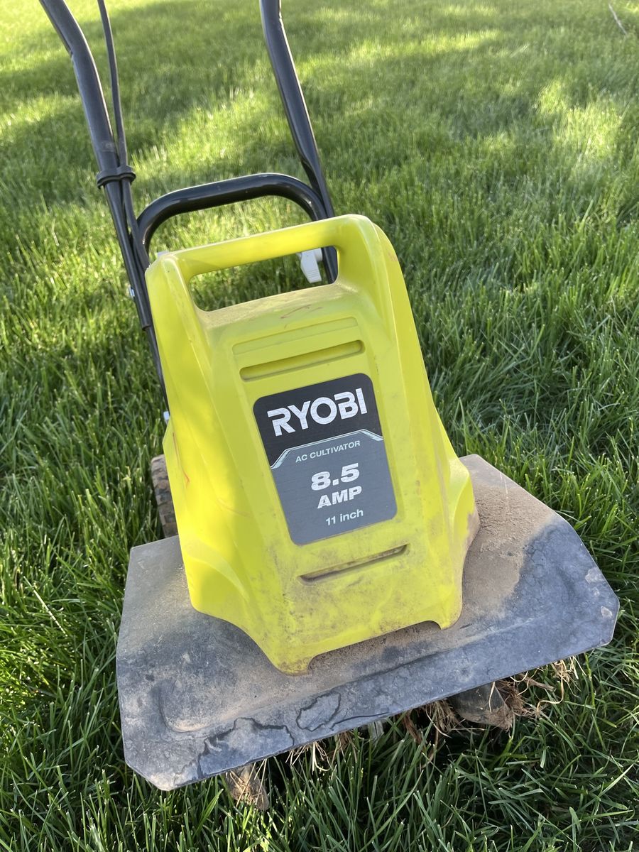 Ryobi 8.5 AMP 11-inch Electric Cultivator Garden Tiller - Used