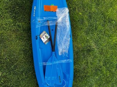 Brand New Lifetime Wave 60 Kids Kayak (Blue) - with paddle