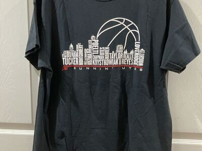 Vintage 2015/2016 Runnin Utes Basketball Shirt