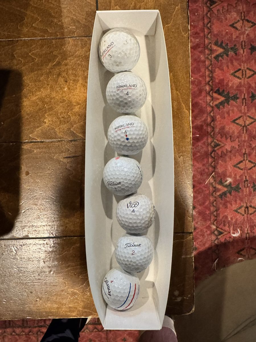 Golf balls