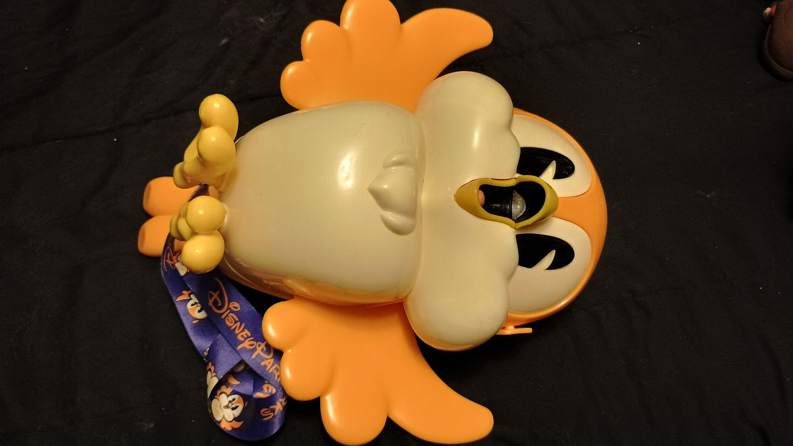 Disney Parks Chuuby Bird Popcorn Bucket & Lanyard Mickey's Runaway Railroad