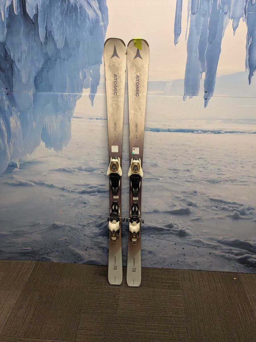 Used Atomic Vantage 74 152cm w/ Atomic Lithium 10 Adjustable Bindings