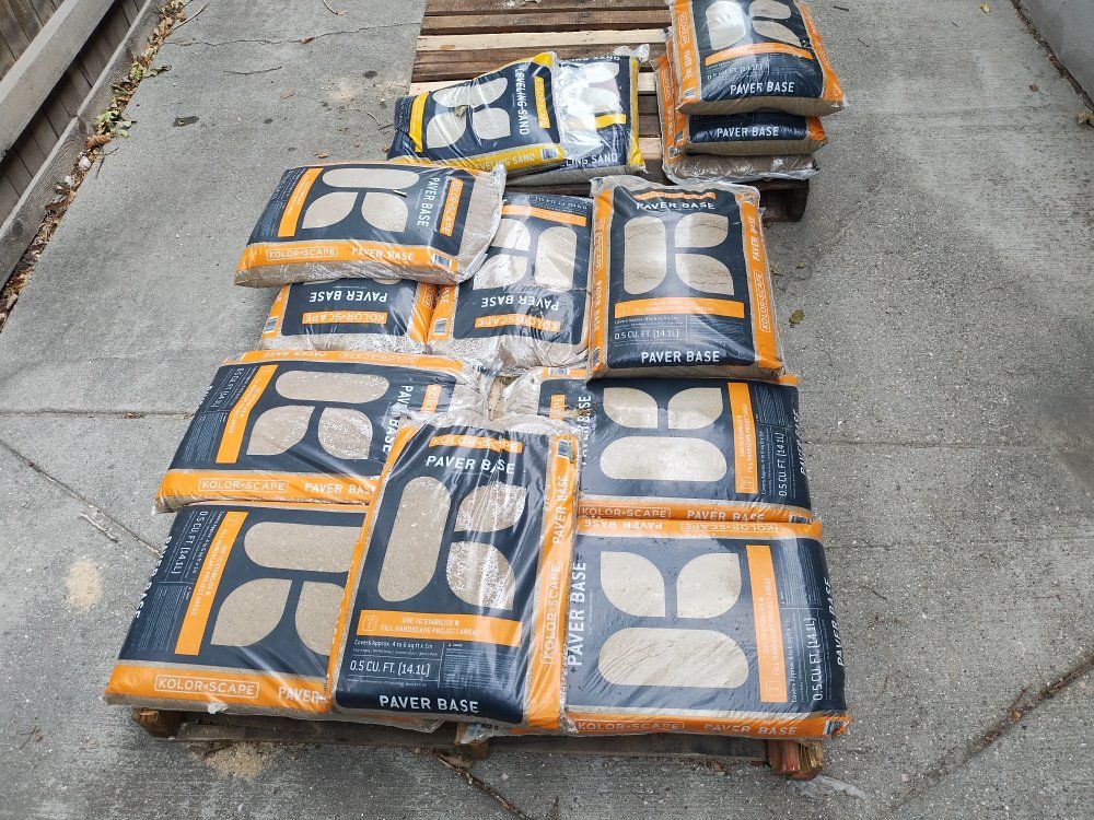 Oldcastle Kolor-Scape Paver Base, 0.5 cu ft (14.1L) - Stabilize & Fill Hardscape Projects