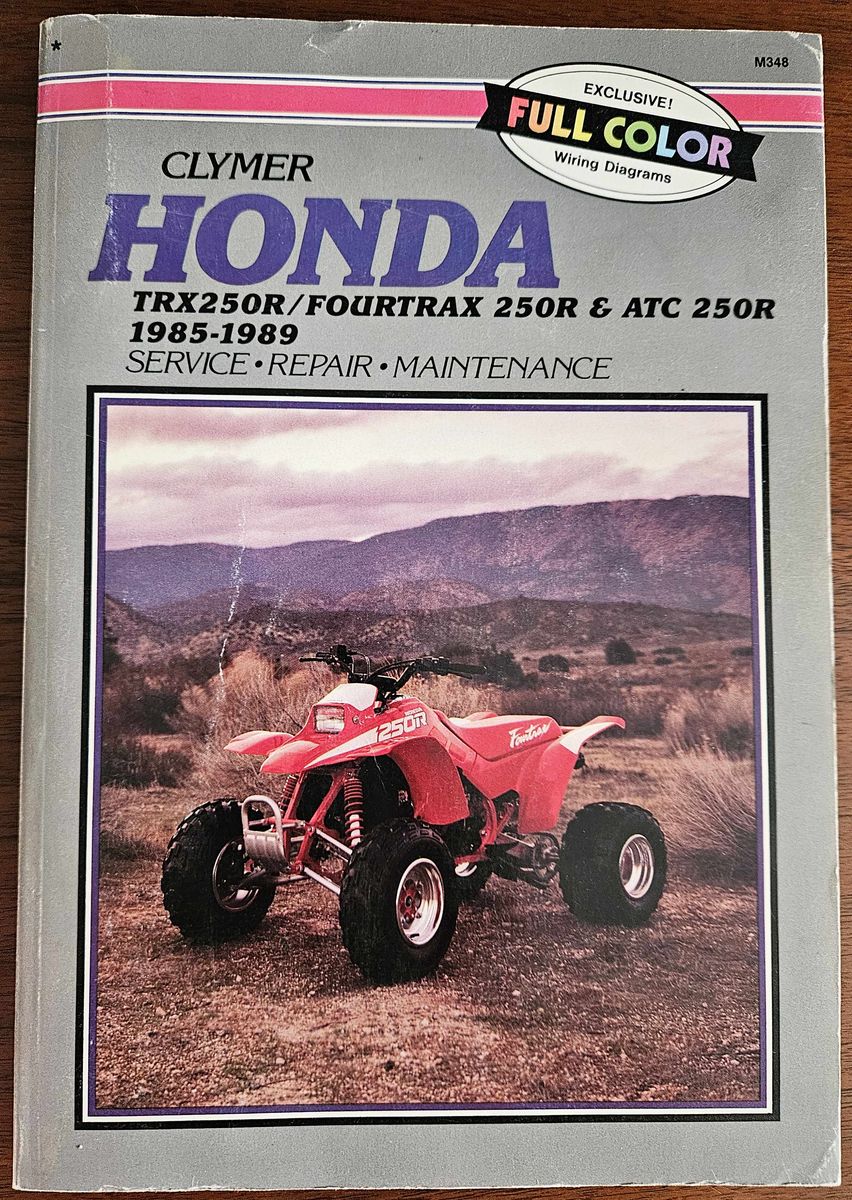 Clymer Honda TRX & ATC 250R Service Manual