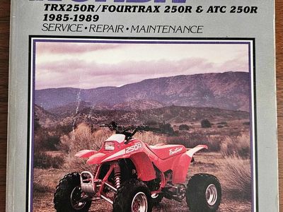Clymer Honda TRX & ATC 250R Service Manual