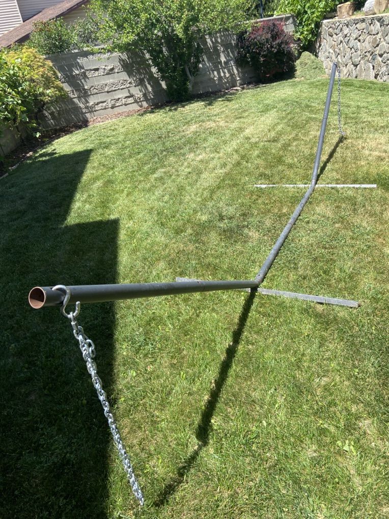 Steel Hammock Frame and Chains/Hooks