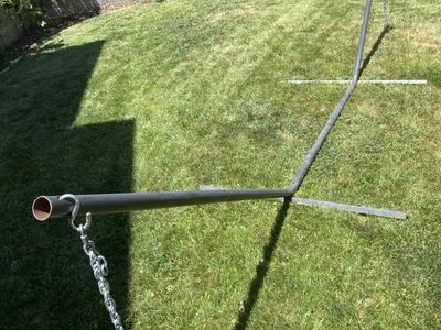 Steel Hammock Frame and Chains/Hooks