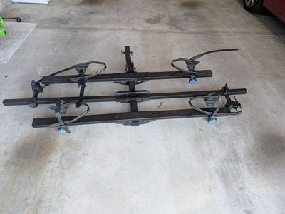200 lbs Capacity Hitch for Heavy E-Bike, 2-Bike Rack