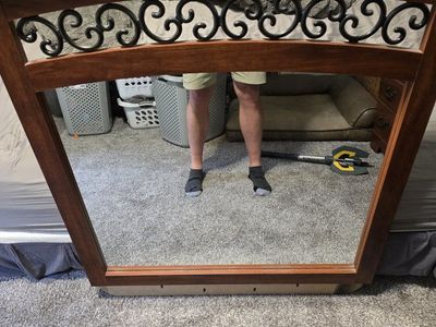 dresser mirror from rc willey dresser.