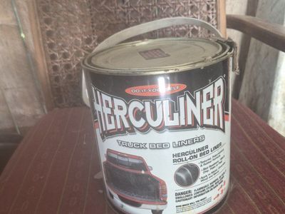 Herculiner Do-It-Yourself Truck Bed Liner Kit - 1 US Gallon Roll-On Application