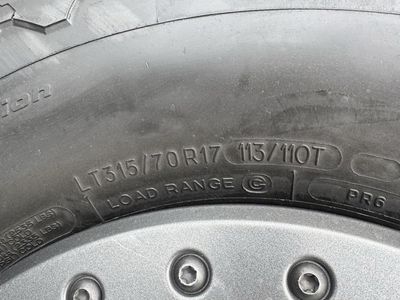 Ford raptor wheels and tire take offs