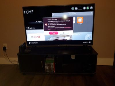 Entertainment Center w/ Free LG 51" TV
