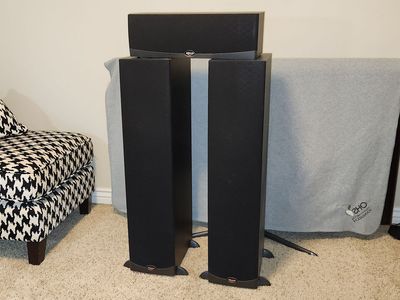 Klipsch RF-25 Floor Towers Plus RC-25C Center Channel Speakers