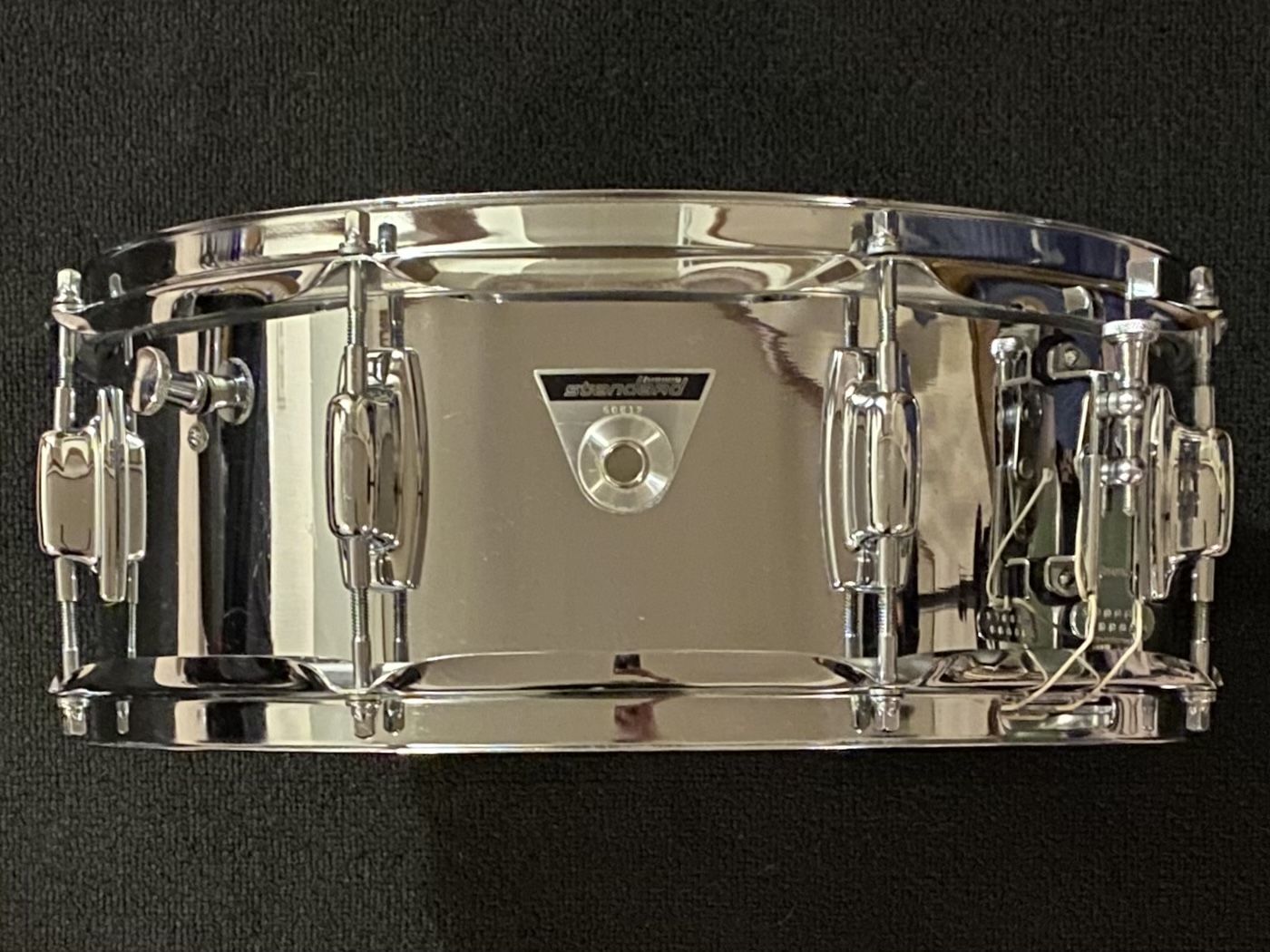 Ludwig 7/30/71 Standard Supraphonic Snare, Case, Stand, Practice Pad