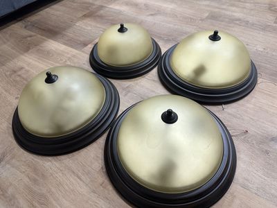 4 Flush Mount Ceiling Lights / Dome Fixtures – $15 All