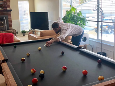 Full size Brunswick pool table