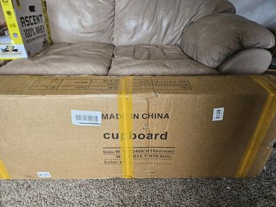 White Kitchen Cabinet In Box