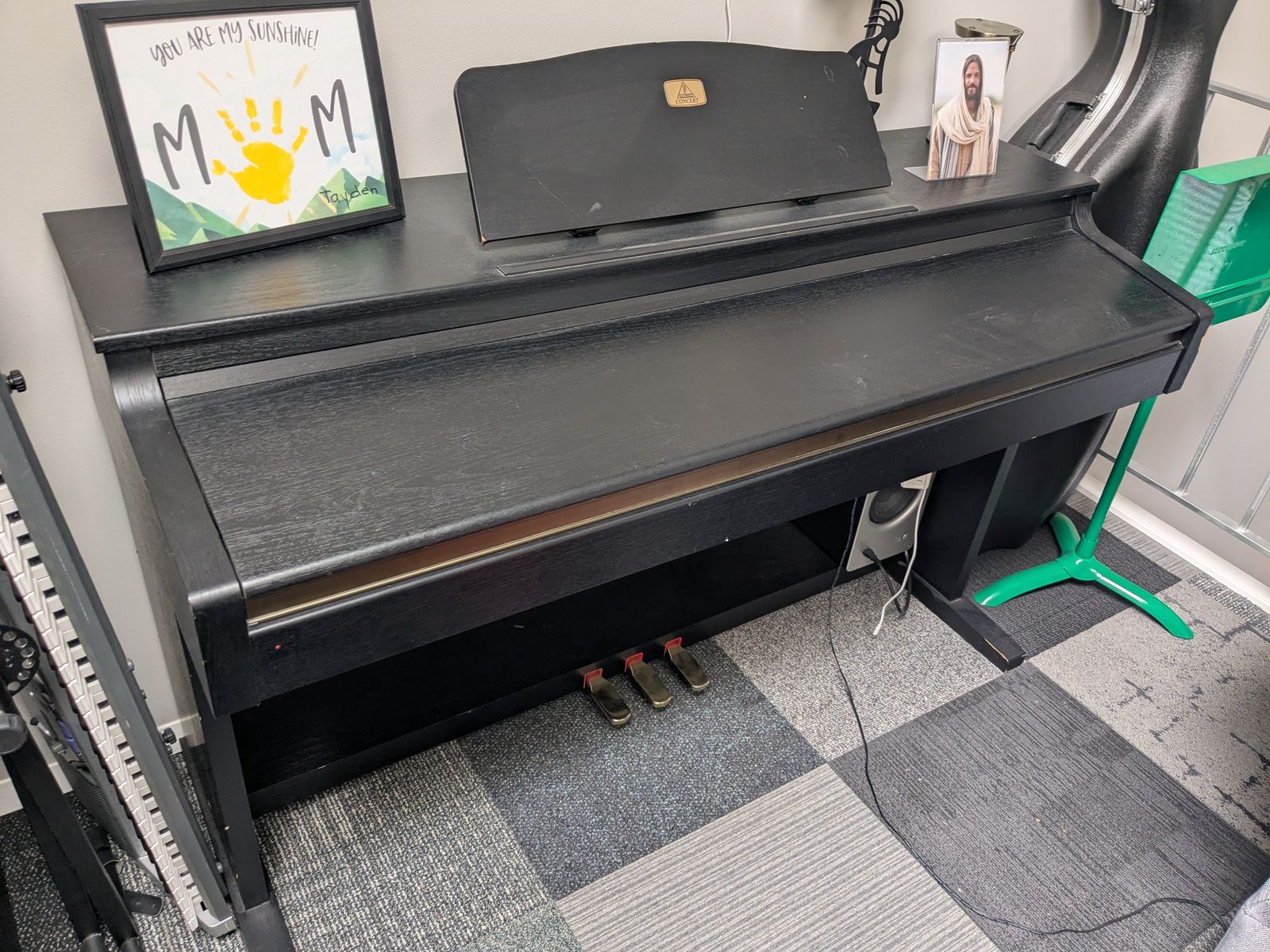 Electric Concert Recording Standing Piano Keyboard