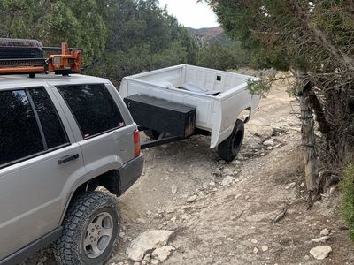 Custom Overland Utility Trailer - 1995 Chevy Bed on Tube Frame