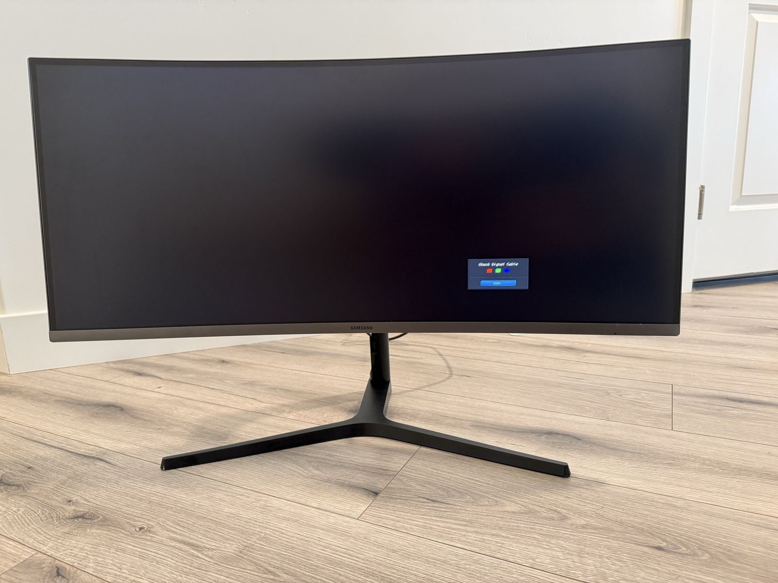 Samsung Ultrawide monitor