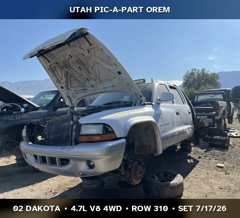 2002 Dodge Dakota Parts - UTPAP Orem