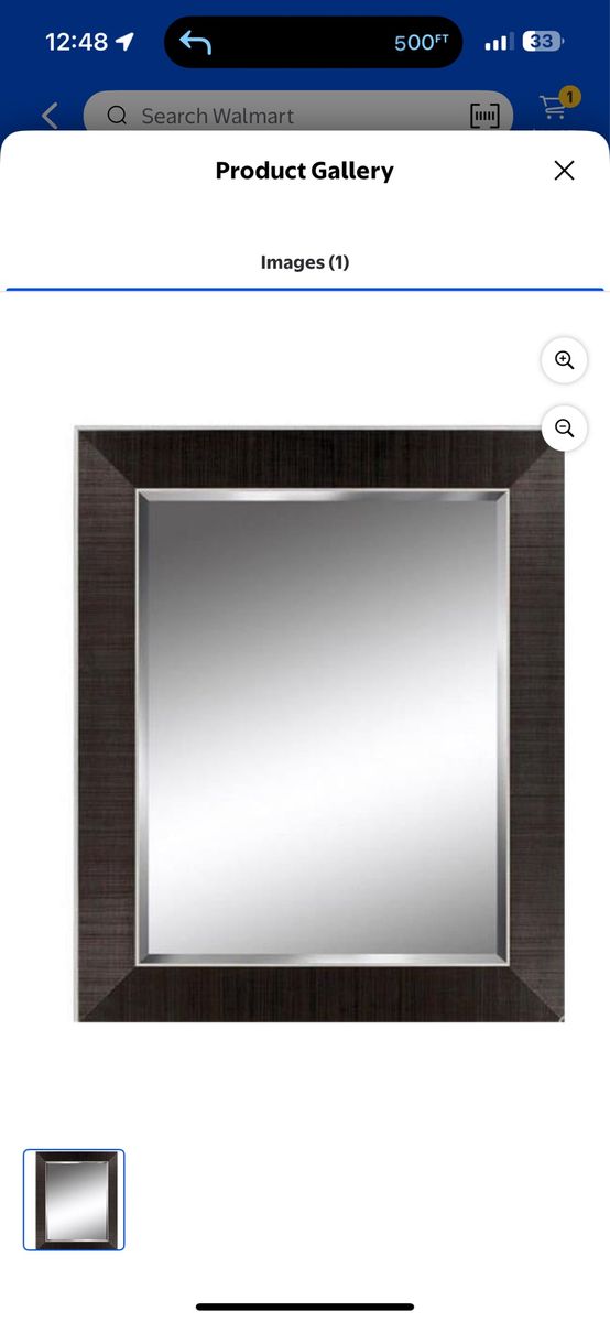 NIB Mirror 29 x 35 Two Available $50 Each